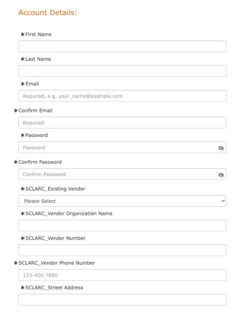 Screenshot Screenshot of form